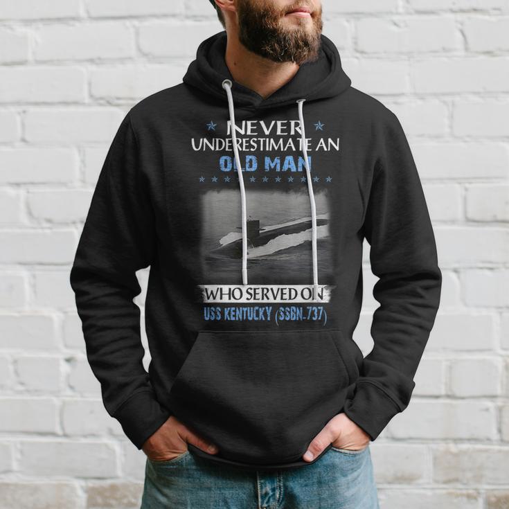 Uss Kentucky Ssbn-737 Submarine Veterans Day Father Day Hoodie Gifts for Him