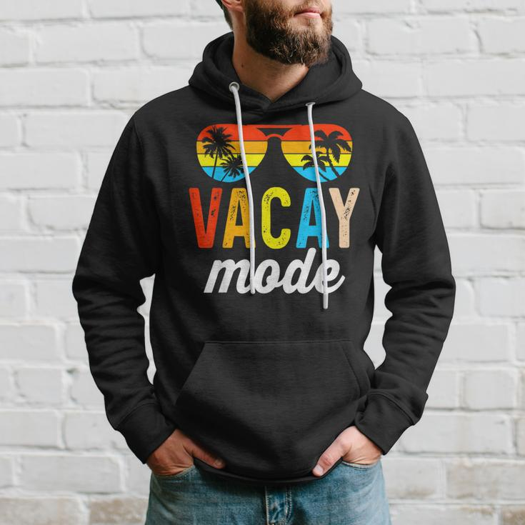 Vacay Mode Vintage Vacation Summer Cruise Family Holiday Hoodie Gifts for Him