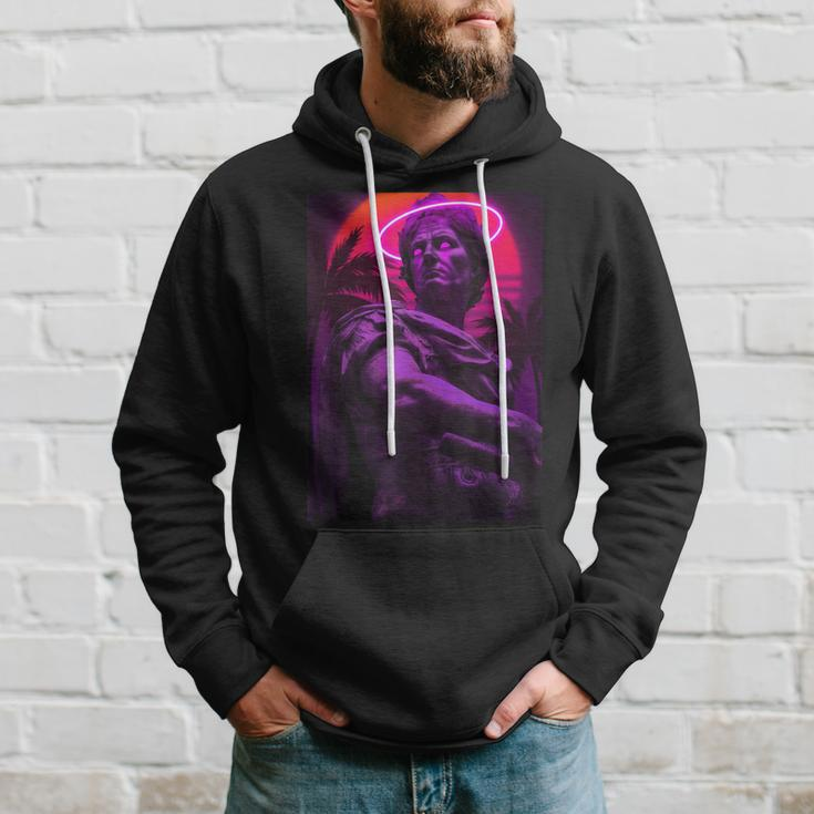 Vaporwave Aesthetic Lofi Outrun Synthwave 80S Retrowave Hoodie Gifts for Him