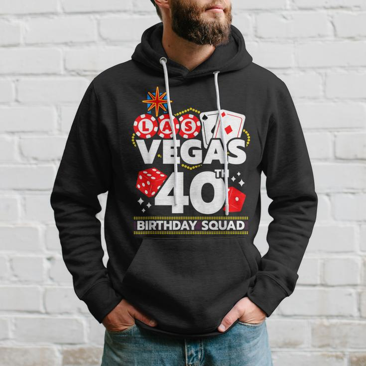 Vegas Birthday - Vegas 40Th Birthday - Vegas Birthday Squad Hoodie Gifts for Him