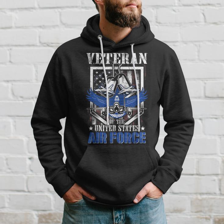 Veteran Of The United States Us Air Force American Flag Usaf Hoodie Gifts for Him