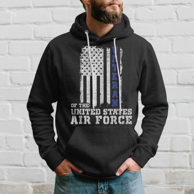 Veteran Of The United States Us Air Force Usaf Men Hoodie Graphic Print Hooded Sweatshirt Gifts for Him