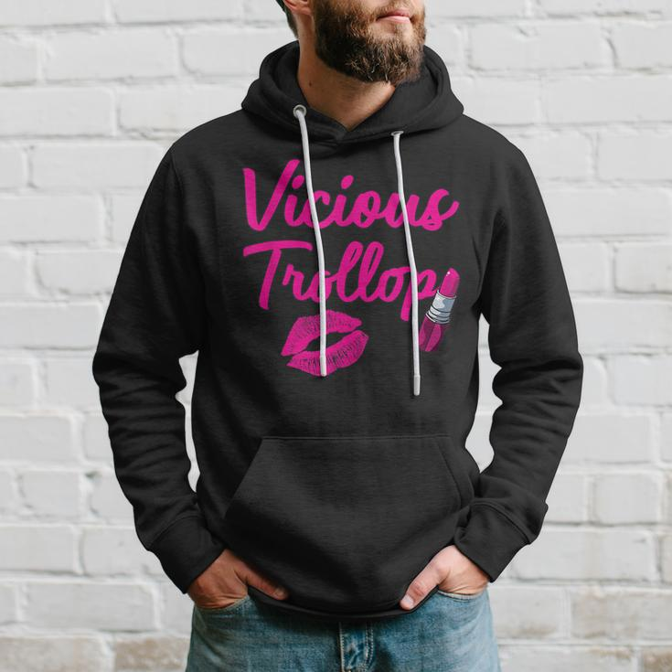 Vicious Trollop Lipstick Png Men Hoodie Graphic Print Hooded Sweatshirt Gifts for Him