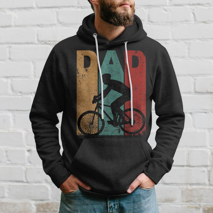 Vintage Bicycle Dad Cycling Grandpa Fathers Day 4Th Of July Hoodie Gifts for Him