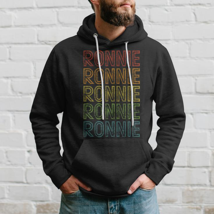 Vintage Ronnie Cool Name Birthday Gift Hoodie Gifts for Him