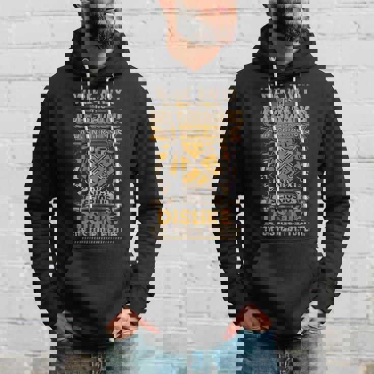 Walk Away This Mechanic Dislike Stupid People Handyman Hoodie Gifts for Him