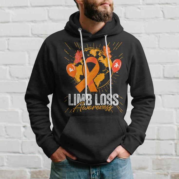 We Wear Orange For Limb Loss Awareness Leopard Rainbow Women Hoodie Gifts for Him