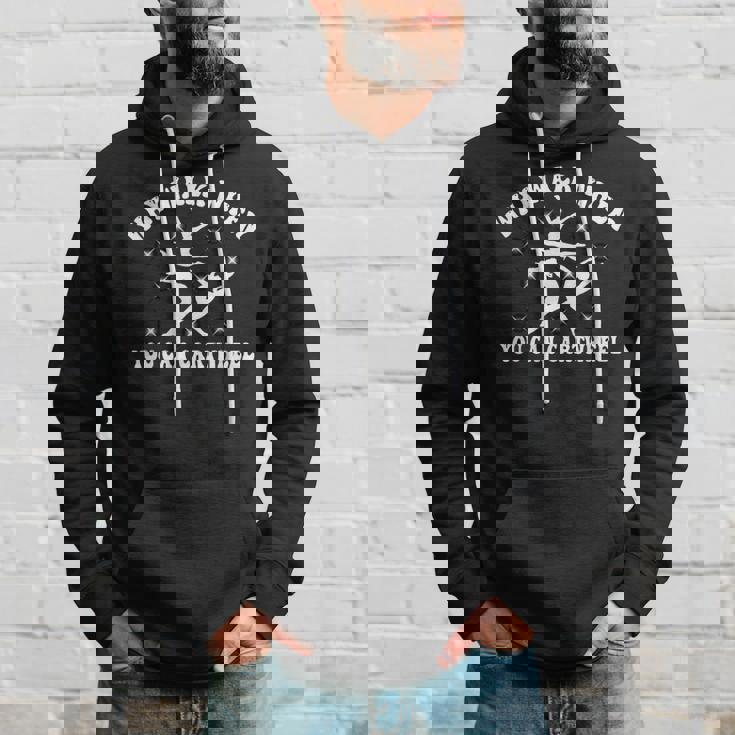 Why Walk When You Can Cartwheel Tumbling Funny Girl Hoodie Gifts for Him