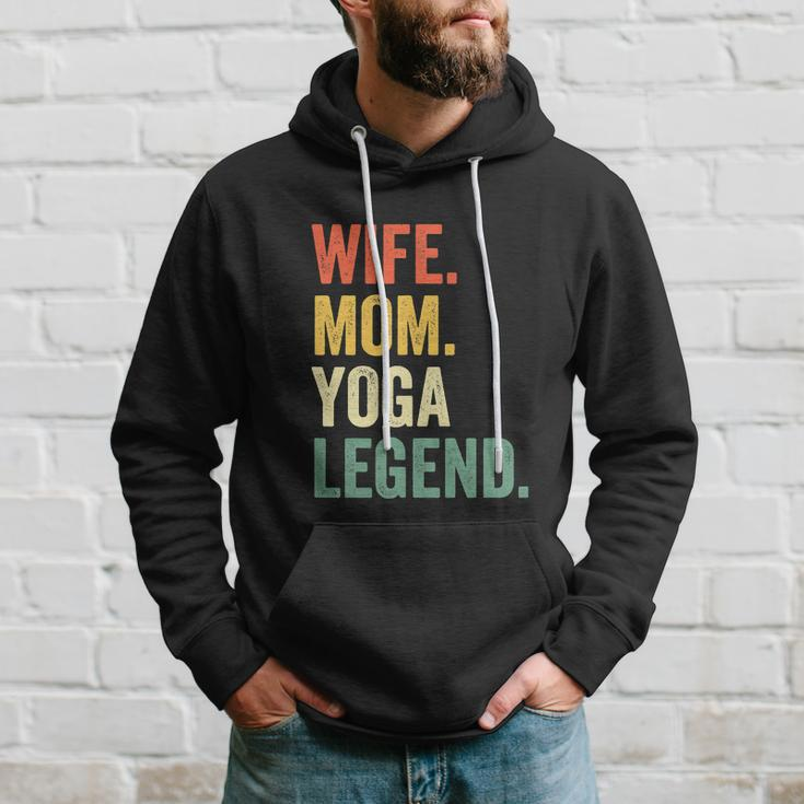 Wife Mom Yoga Legend Funny Hoodie Gifts for Him