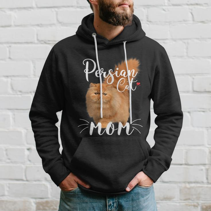 Womens Persian Cat Mom Female Cat Owner Persian Kitty Hoodie Gifts for Him