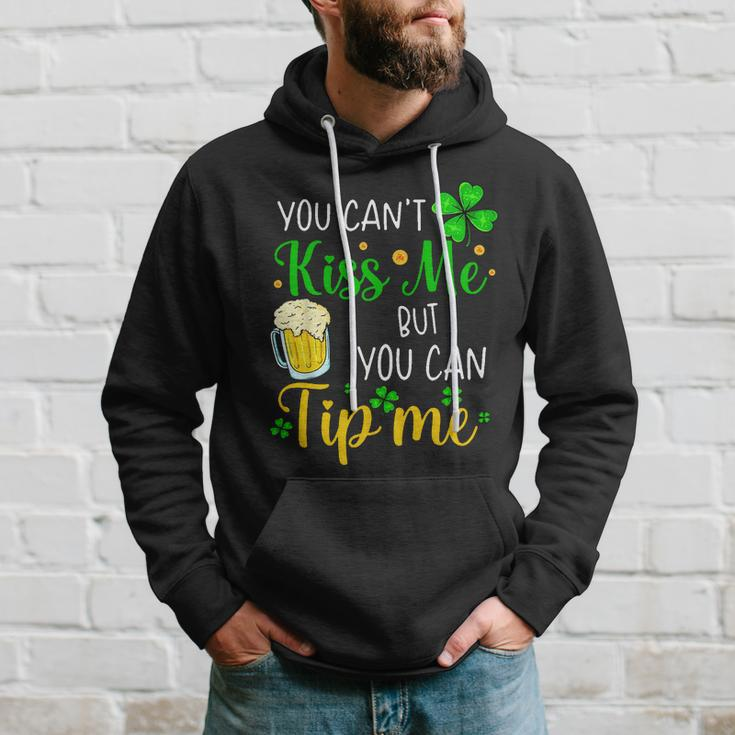 You Cant Kiss Me But You Can Tip Me St Patricks Day Hoodie Gifts for Him