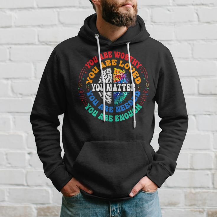 You Matter Mental Health Matters Mental Health Awareness Hoodie Gifts for Him