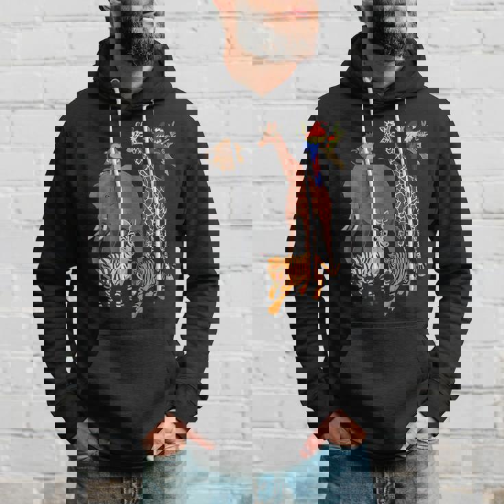 Zoo Animals Shirt Wildlife Birthday Party A Day At The Zoo Hoodie Gifts for Him Zoo Animals Shirt Wildlife Birthday Party A Day At The Zoo Hoodie Gifts for Him