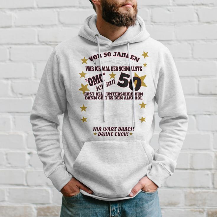 50 Geburtstag Herren Und 50 Geburtstag Mann Gästebuch Hoodie Geschenke für Ihn