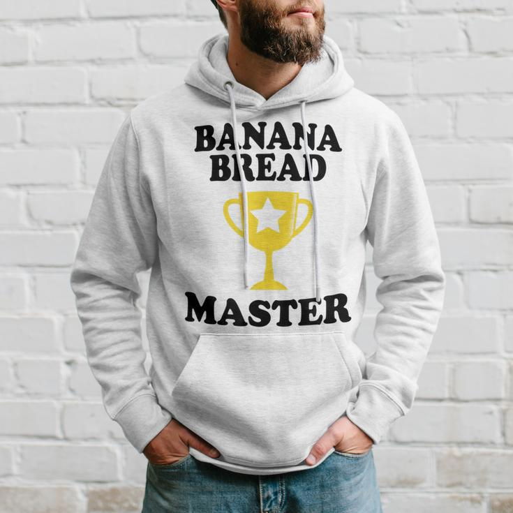 Banana Bread Master Trophy Funny Maker Mom Dad Grandma Hoodie Gifts for Him