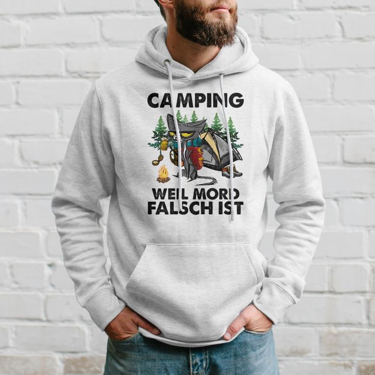 Camping Weil Mord Falsch Ist Hoodie Geschenke für Ihn