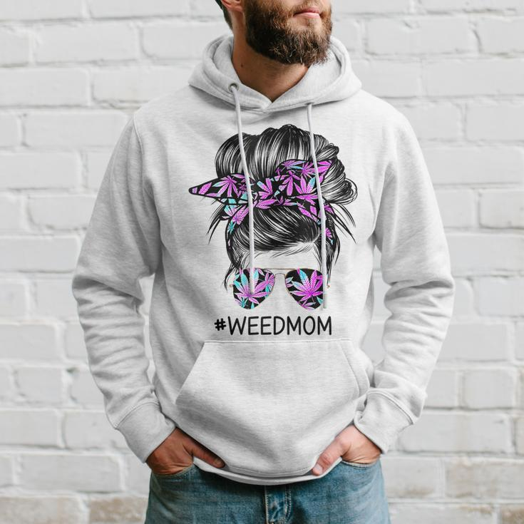 Classy Mom Life With Leopard Mom Marijuana Weed Lover Hoodie Gifts for Him