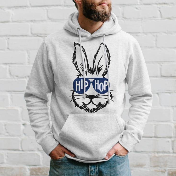 Cute Bunny Face With Sunglasses Hip Hop For Easter Day Hoodie Gifts for Him