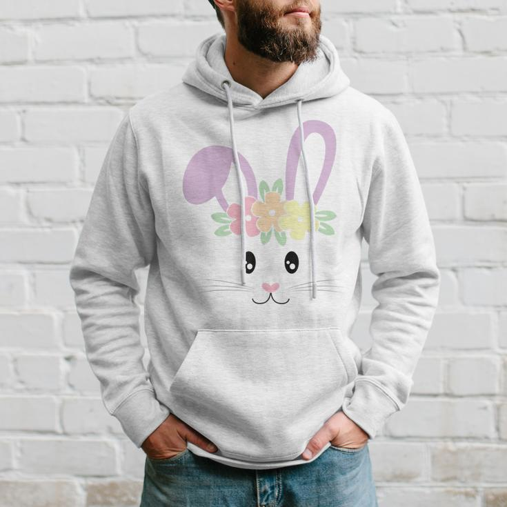 Cute Easter Bunny Face Pastel For Girls And Toddlers Hoodie Gifts for Him