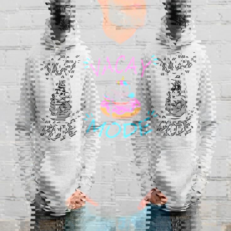 Cute Summer Vacay Mode Beach Mode Unicorn Cruise Hoodie Gifts for Him