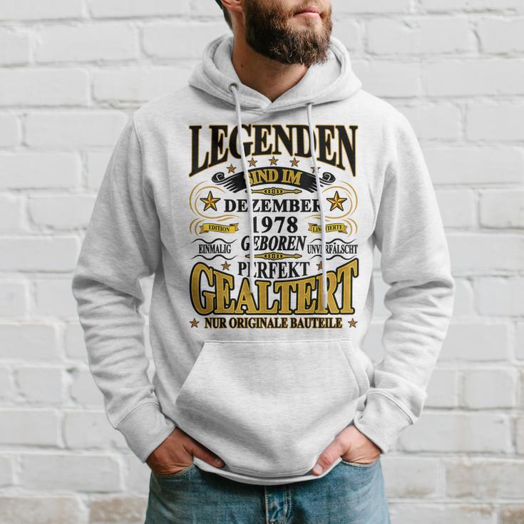 Dezember 1978 Legenden Hoodie, 45. Geburtstag Lustiges Tee Geschenke für Ihn