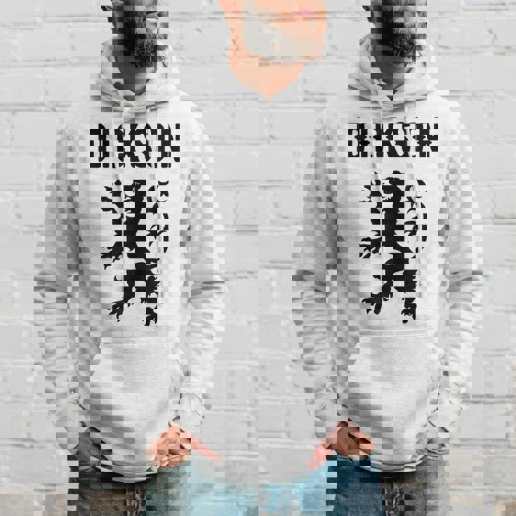 Dickson Clan Scottish Family Name Scotland Heraldry Men Hoodie Graphic Print Hooded Sweatshirt Gifts for Him