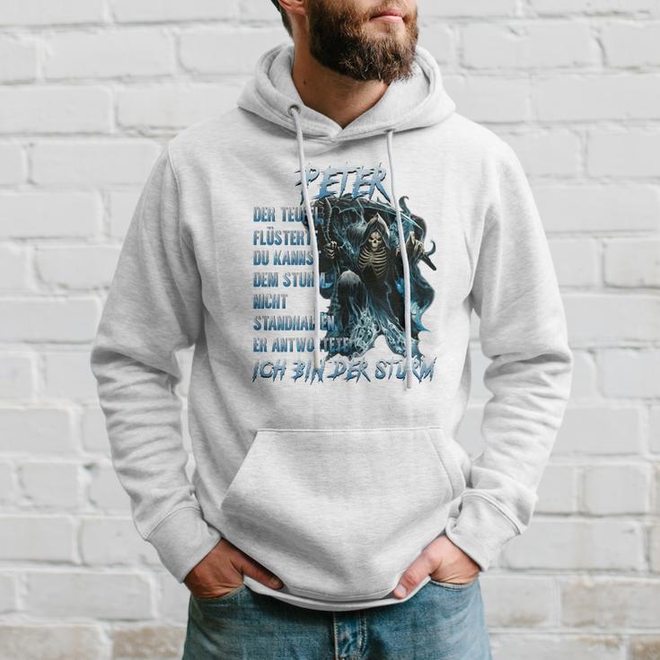 Fantasie-Krieger Motiv Herren Hoodie, Inspirierendes Zitat Weiß Geschenke für Ihn