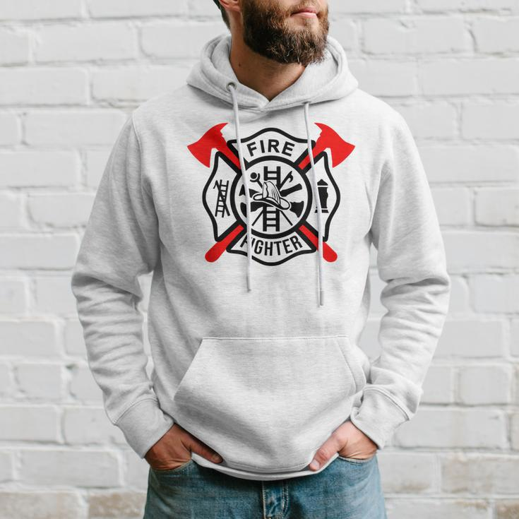 Fire Fighter Appreciation Thanksgiving Proud Fire-Man Outfit Hoodie Gifts for Him