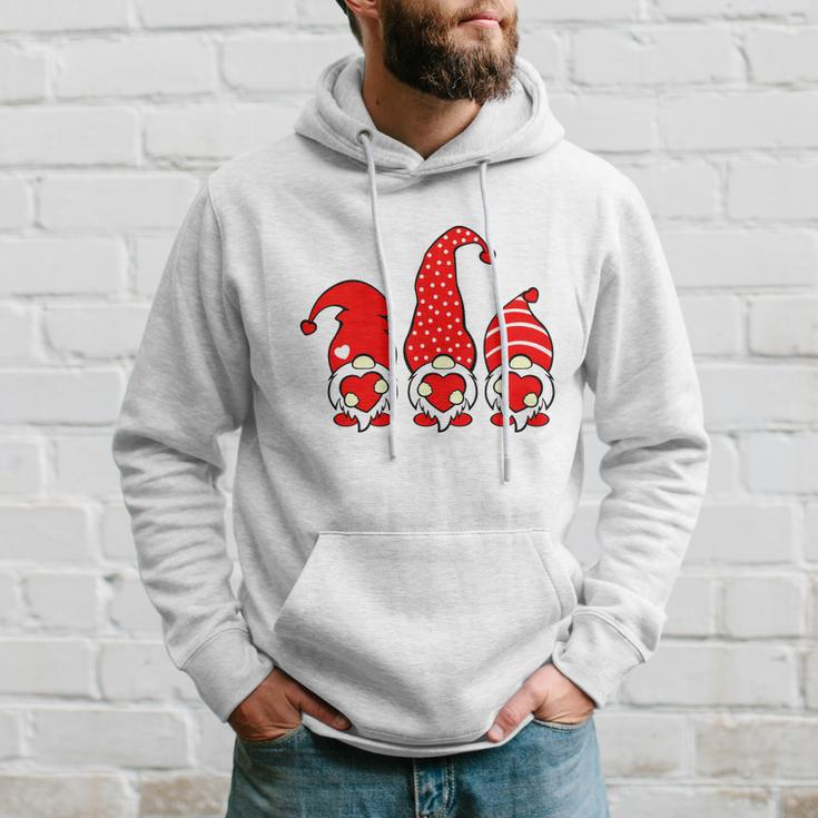 Gnomes Womens Valentines Day Hoodie Gifts for Him
