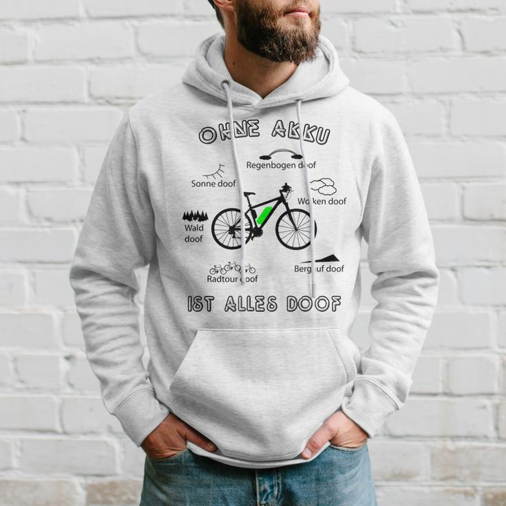 Herren E-Bike Mtb Spruch Für Emtb Radfahrer Mountainbiker Hoodie Geschenke für Ihn
