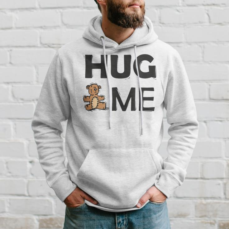 Hug Me With Cute Teddy Bear Men Hoodie Graphic Print Hooded Sweatshirt Gifts for Him
