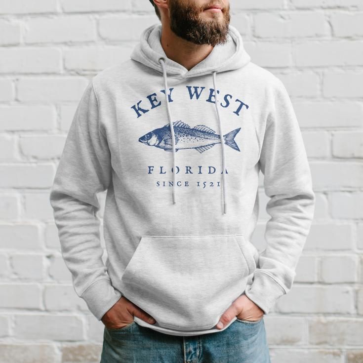 Key West Florida Vintage Fishing Hoodie Gifts for Him