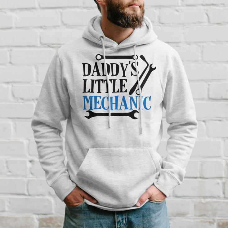 Kids Daddys Little Mechanic Son Gift Mechanic Baby Boy Outfit Hoodie Gifts for Him