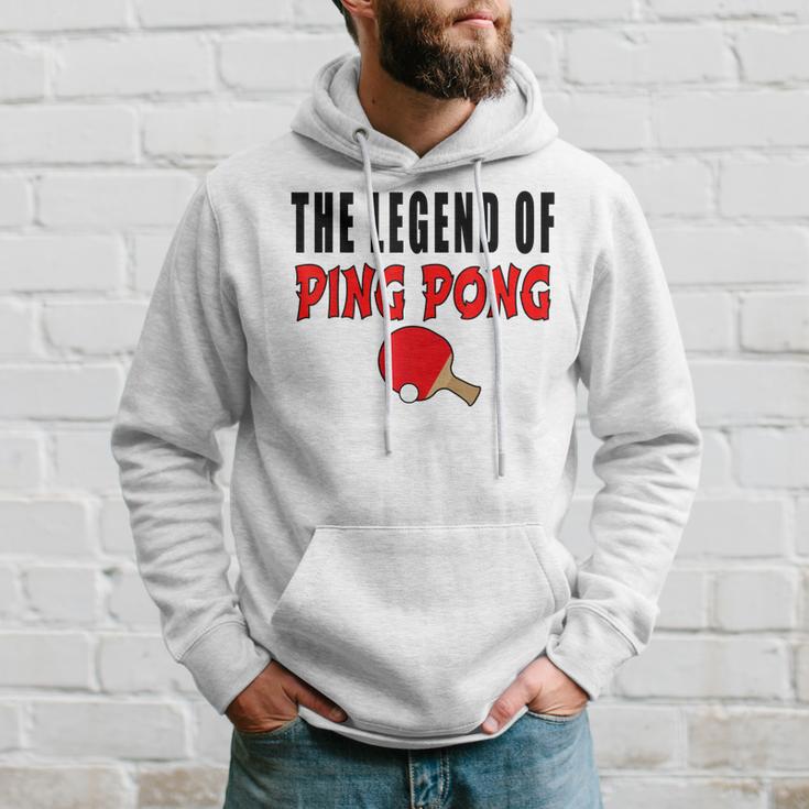 The Legend Of Ping Pong Tischtennis Lustig Hoodie Geschenke für Ihn