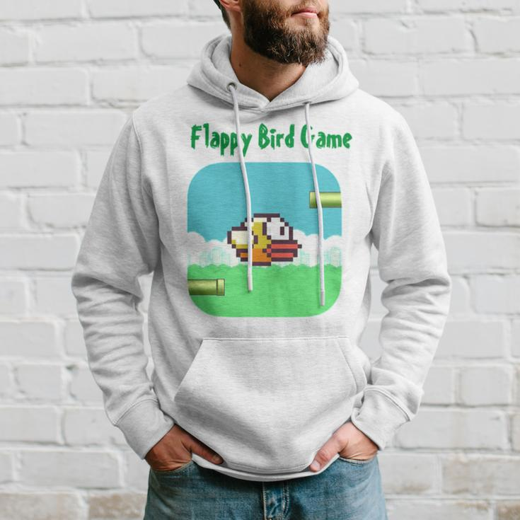 Pixel Art Flappy Bird Game Hoodie Gifts for Him
