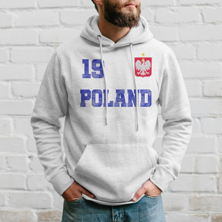 Poland Soccer Jersey Number Ninen Polish Flag Futebol Fan Men Hoodie Gifts for Him