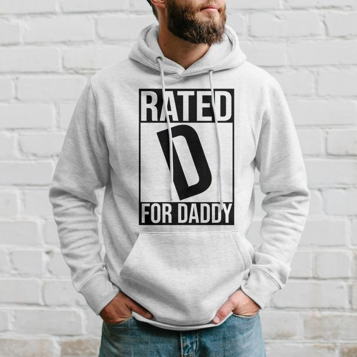 Rated D For Daddy Funny Gift For Dad V2 Hoodie Gifts for Him