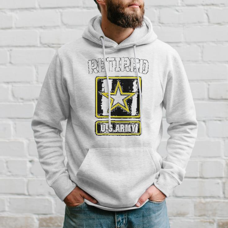 Retired Us Army Veteran For Veteran Day Men Hoodie Thegiftio UK