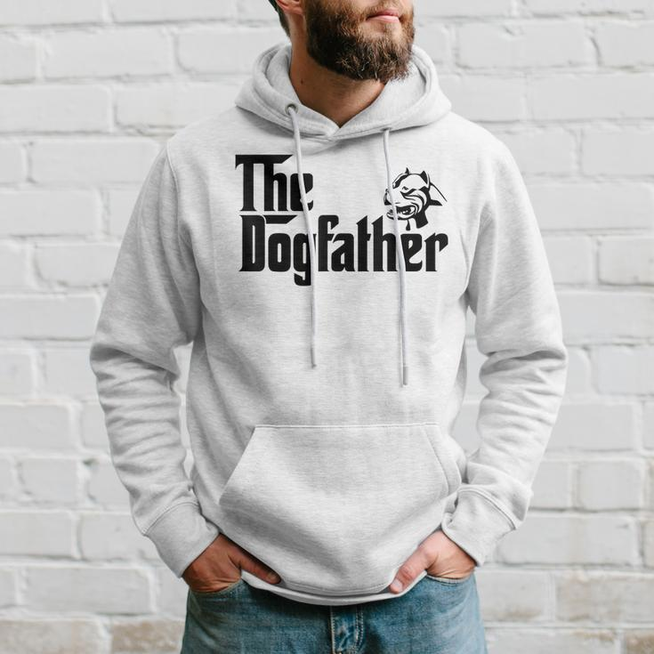 The Dogfather Pitbull Funny Father Dog Lover Gift Gift For Mens Hoodie Gifts for Him
