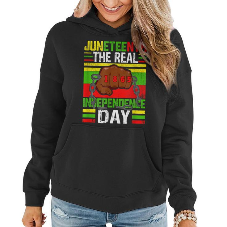 1865 Junenth Is My Independence Day For Black Women Men  Women Hoodie