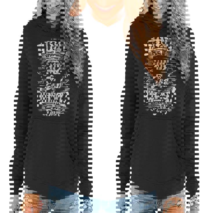 21St Birthday Vintage Legends Born In 2002 21 Years Old V4 Women Hoodie