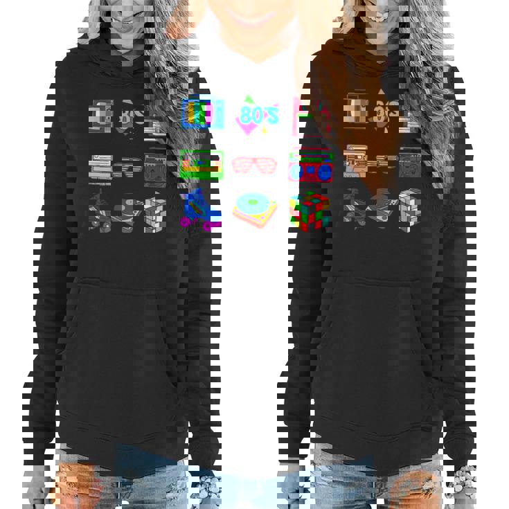 80S Party 1980S Funny Vintage 80S Costume Men Women   Women Hoodie