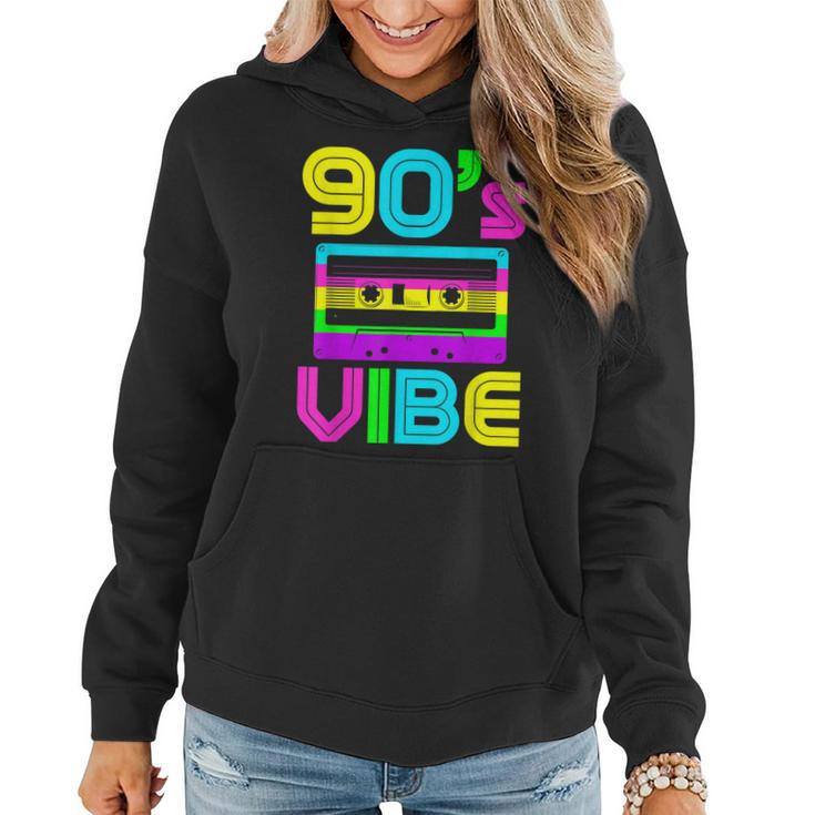 90S Vibe Vintage 1990S Music 90S Costume Party Sixties  Women Hoodie