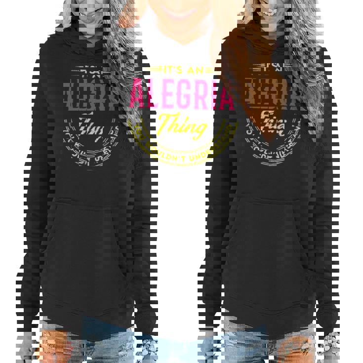 Alegria Shirt Personalized Name Gifts With Name Alegria Women Hoodie