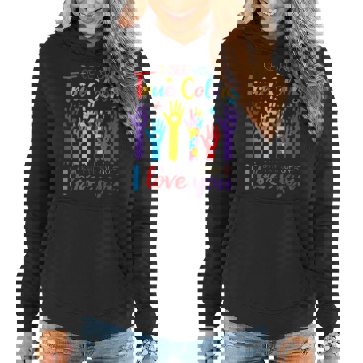 Autism Awareness S For Family Women Men Mom Dad Autism Women Hoodie