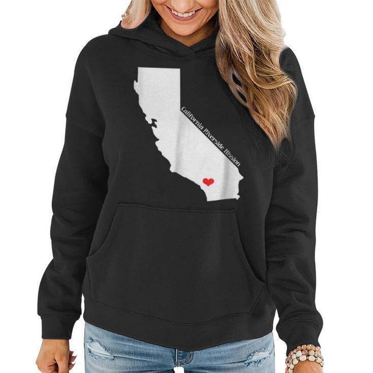 California Riverside Mission Sister Missionary Women Hoodie