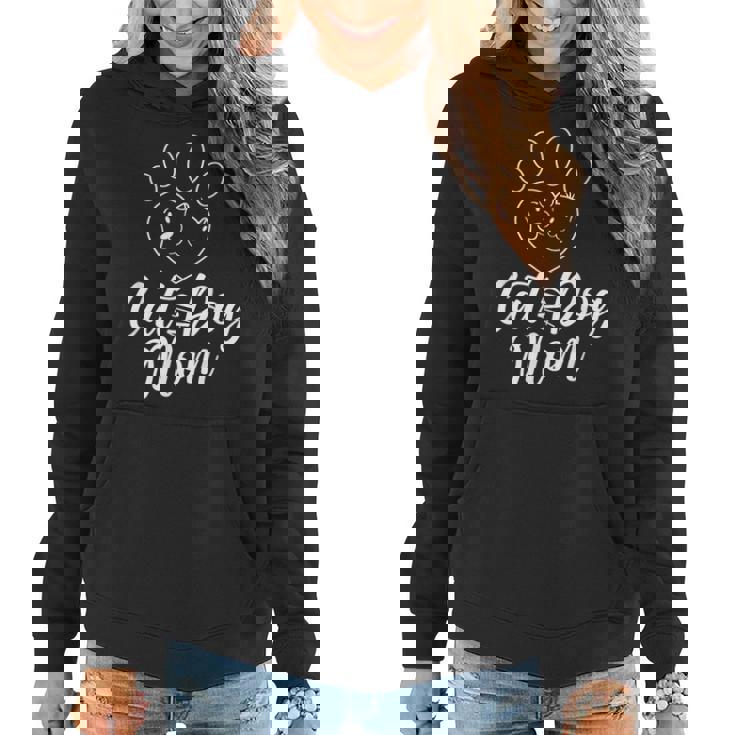 Cat And Dog Mom Dogs Cats Lover Mother Mommy Mama Mothers Women Hoodie