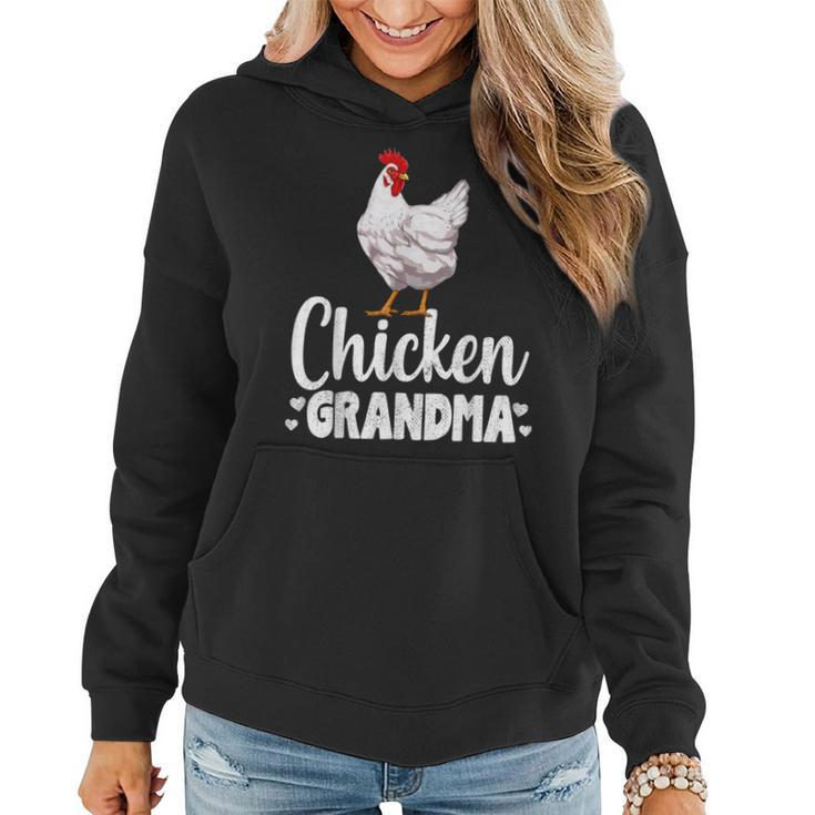 Chicken Grandma Funny Country Farm Animal Gifts Women Hoodie