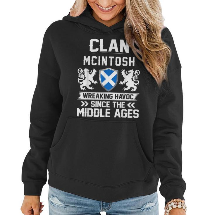 Clan Mcintosh Scottish Family Scotland Mothers Day Fathers  Women Hoodie