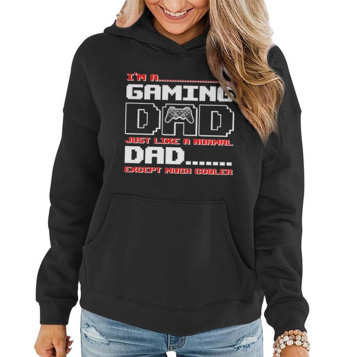 Cooler Gaming Dad Women Hoodie